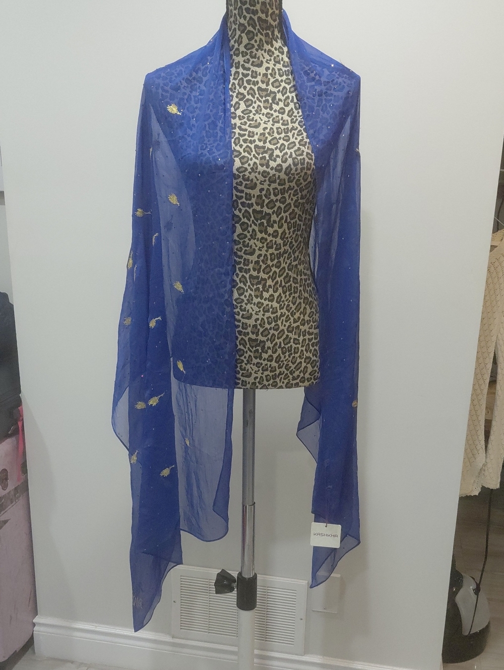 KASHKHA Hijab With Real Crystal